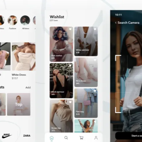 Online Fashion Shopping App Design | Android Fashion Ecommerce App