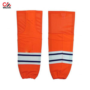 Custom Color & Size <b>Ice</b> Hockey Socks-Professional Grade 100% Polyester Breathable Custom Logo Sets - Product Image 4