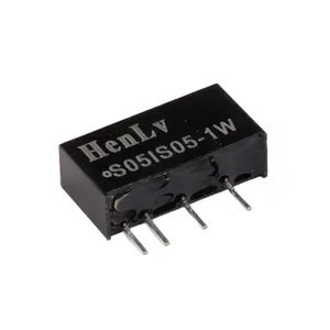 1w fixed voltage isolation un-regulated 12v 5v 2a dc dc converter