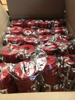 Sangles en polypropylène pré-coupées manuelles de 1/2 pouce x 17 pieds avec boucles en plastique écologiques pour emballage de palettes, petites bobines, fabriquées en Inde