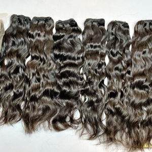 Machine indienne non traitée RAW à double trame 100% extensions de cheveux humains vierges cuticules alignées avec vendeur garanti - Product Image 3