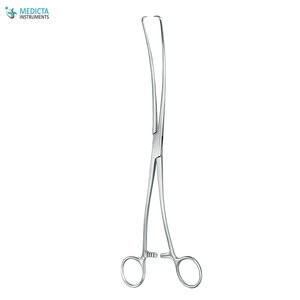 Duplay-Pinzas Vulsellum 28cm, 1X1 dientes, juntas, alta calidad, Gynecology - Product Image 3