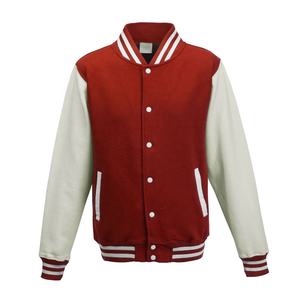 Veste de baseball varsity en laine personnalisée pour homme - Manches noires/grises/jaunes/rouges - 100% laine coupe-vent et séchage rapide - Product Image 3