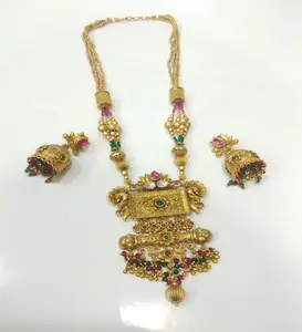 latest design jewellery for ladies party wear real gold design