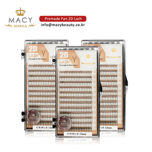 Newcome — extension de cils poly de qualité coréenne, faux cils 2D, grand ventilateur, fait à la main - Product Image 2