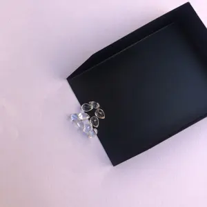 4x3mm Natural Cristal Quartzo Facetado Pear Corte Semi Precioso Gemstone Fabricante Preço de Atacado Pedras para Fazer Jóias Loja