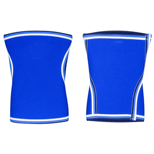 Mangas de rodilla de compresión negras personalizadas con fuerza a granel-Accesorios de gimnasio - Product Image 1