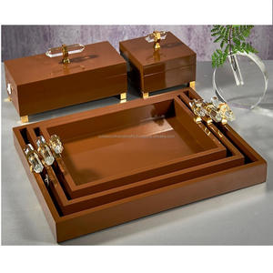 Plateau de service fantaisie en bois de table, dernier article bon marché avec taille et DESIGN personnalisés - Product Image 1