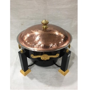 Plat de friction en acier inoxydable chauffe-plats pour la fête de mariage hôtel et restaurant - Product Image 2