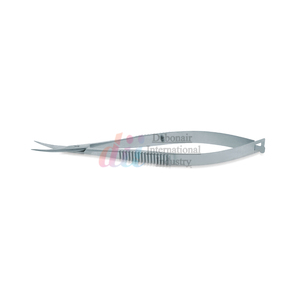 Tijeras de resorte Castroviejo rectas de acero inoxidable de 4,5 "| Tijeras quirúrgicas de precisión para Microcirugía Ocular y procedimientos dentales - Product Image 5