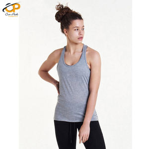 Camiseta sin mangas blanca para gimnasio para mujer, Camiseta corta transpirable personalizada para entrenamiento físico, nuevo diseño, patrón de malla, tejido de punto, deporte informal - Product Image 3