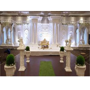 Scène en Fiber de carbone grande Fiber pour mariage, décor de luxe au ghana, scène pour la réception de mariage, à thème romain élégant - Product Image 1