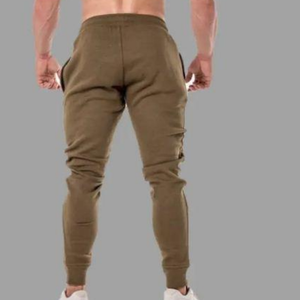 Pantalon de jogging kaki Polyester, étiquette privée de qualité supérieure, Slim, survêtement pour hommes, mode, collection - Product Image 5