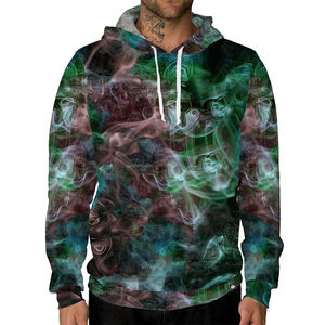 Sudadera sin mangas para hombre con cuello alto, bordado y estampado digital, de tejido polar para invierno - Product Image 1