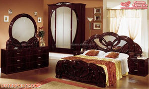 Baldaquin Antique Lit à Baldaquin et Ensemble De Meubles Exclusifs Baldaquin Meubles De Chambre À Coucher de Style Auvent Baldaquin ensemble de Chambre À Coucher - Product Image 5