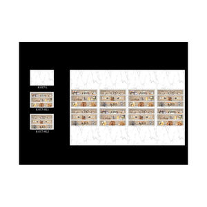 Azulejos de cerámica para suelo, azulejos digitales de pared de 200x300mm, color gris - Product Image 1