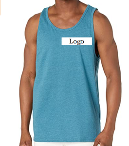 Camiseta sin mangas Lisa para hombre, tela de alta calidad y ajuste cómodo, brezo Ropa personalizable para hombre, de China - Product Image 1