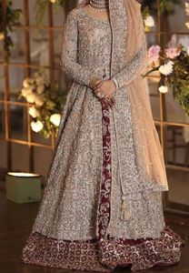 ชุดเจ้าสาวสวยอินเทรนด์-ชุดอินเดีย/ปากีสถานประดับด้วยลูกปัดแก้วคริสตัลงานหินสำหรับงานแต่งงาน = 2020 - Product Image 2