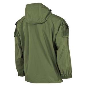 Veste imperméable Softshell de haute qualité pour hommes, tissu en toile à col montant avec logo personnalisé pour l'hiver et l'extérieur - Product Image 3
