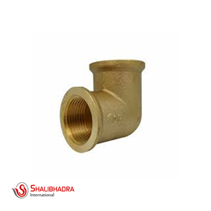 ฟิตติ้งท่อห้องน้ำเทคนิคการหล่อทองเหลืองข้อศอกหญิง - Product Image 1