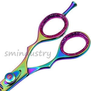 Tijeras profesionales de acero inoxidable 440C para peluquero, para salón de peluquería, con reposabrazos ajustable (SC06), venta al por mayor - Product Image 3