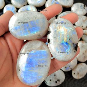 Pendentif en pierre de lune et en argent pour homme et femme, anneau, machine de gravure, composé de 8 pierres de guérison en cristaux - Product Image 3