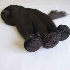 Extensiones de Cabello Humano Virgen Remy 100% Indonesio, Doble Trama a Máquina, la Mejor Calidad, Sedoso, Liso, Suave, Brillante, Ondulado Natural - Product Image 4