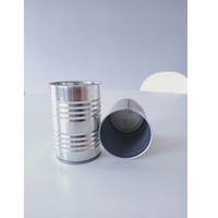 Latas de Alimentos Enlatadas de Tres Piezas en Forma de Cilindro para Leche de Coco y Piña con Grosor de 0.16-0.18 mm, Diámetro de 300-307 mm, Origen Vietnam
