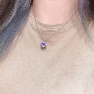 Collier pendentif romantique en zircon, argent sterling 925, pour mariage et soirée - Product Image 2