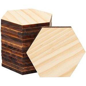 Posavasos de piedra de madera de alta calidad Regalo de inauguración de la casa Posavasos de piedra y madera grises de lujo para bebidas para uso hecho a mano - Product Image 6