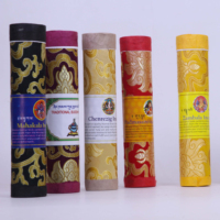 Dupa Batang Agarbatti Buatan Tangan Ramah Lingkungan dengan Aroma Lavender Herbal Alami untuk Penggunaan Religius dan Penyegar Ruangan