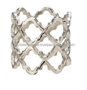 Ronds de serviette en métal nickelé - Product Image 3