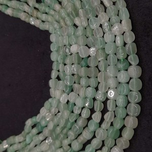 ลูกปัดหลวมเจียระไนแบบ Aventurine สีเขียวด้านบนหินคริสตัลน้ำจืดบำบัดจริงสำหรับเครื่องประดับ DIY ต่างหูสร้อยข้อมือสร้อยคอ - Product Image 2