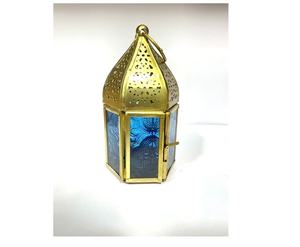 Farol marroquí de metal hecho a mano, color personalizado para decoración de bodas y festivales en interiores y exteriores - Product Image 1