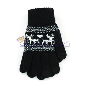 Gants en laine en gros personnalisés pour hommes | gants en laine bon marché Fournisseurs - Product Image 1