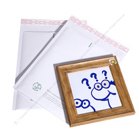 Enveloppes rembourrées personnalisées, sacs d'expédition en Kraft écologique, vente en gros