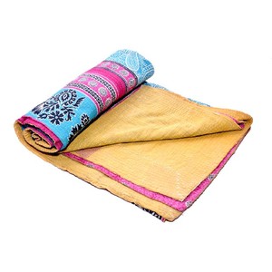 Intage ottottantha antha uilt nndian andand made hhrow evereverable Blanket Bedspread - Product Image 2