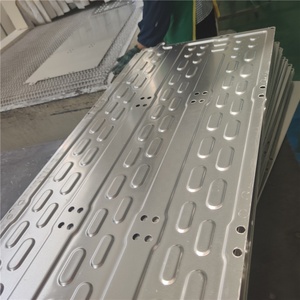 Feuilles de refroidissement de batterie, pour amplificateur, 2 pièces, en aluminium, CNC, voiture, circuit de refroidissement liquide, feuille de dissipateur thermique - Product Image 3