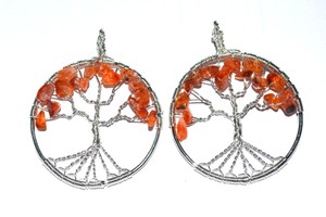 Purchase Carnellian <b>Tree</b> of Life Pendants | Get Carnellian <b>Tree</b> of Life Pendants | Buy Carnellian <b>Tree</b> of Life Pendants - Product Image 2