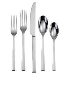 Couverts en acier inoxydable, service de Table à manger avec cuillères à support, fourchettes à dîner couteaux à dîner de vente en gros - Product Image 1