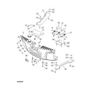 Pieza para Tractor JD JohnDeere, número de parte de lavadora 24M7138 - Product Image 1