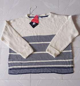 Vêtements de marque haut de gamme, étiquettes de marque originales, pulls décontractés en coton à manches longues et col rond pour femmes, tenue de bureau - Product Image 1