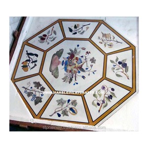 Exclusive Design <b>Marble</b> Inlay <b>Table</b> <b>Top</b> - Product Image 1