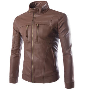 Chaqueta de Cuero de Alta Calidad Directo de Fábrica con Cremallera y Capucha Desmontable para Hombre, Cuero 2021 - Product Image 6