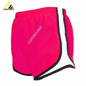 Vente chaude Dames Short D'entraînement Logo Personnalisé Imprimé Respirant Taille Haute En Plein Air Jogging Shorts Bouton Sexy Plus La Taille Conception - Product Image 3