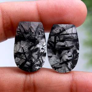 Montre à Quartz Rutilé Doré 1 Paire de Boucles d'Oreilles Coréennes en Acrylique Améthyste Briolette avec Émeraude à Facettes Naturelles Pierres Précieuses Lâches - Product Image 1