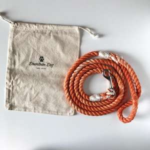 Color óxido algodón sólido hecho a mano mejor calidad Algodón perro cuerda Correa amzing nueva llegada para Helloween regalo para su perro - Product Image 1