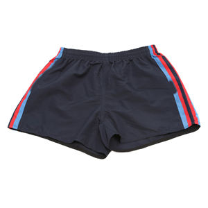 Short de football en coton sergé extensible, élastique, extensible, pour hommes, micro - Product Image 3