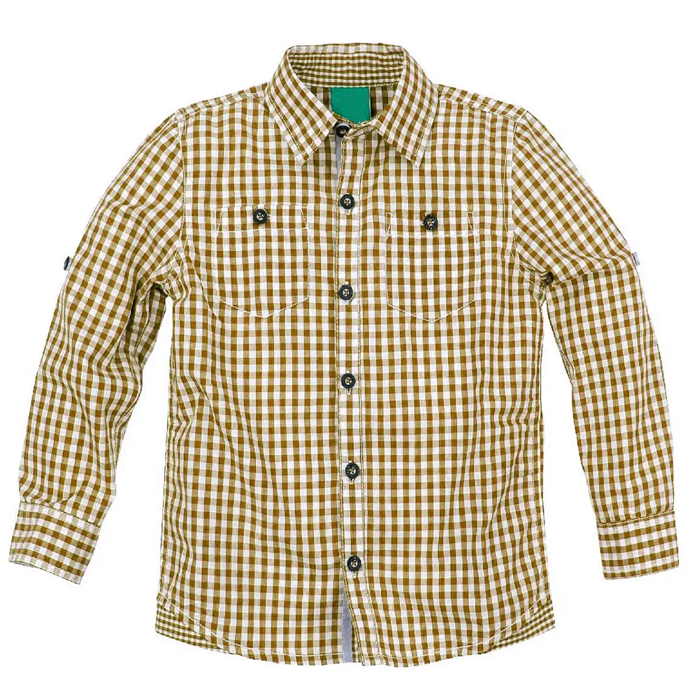 Traditional Shirt German Bavarian Lederhosen Trachten Checked Cotton Shirts check plaid flannel fashion design dress shirt