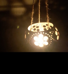 Competitive Price Vietnam natural coconut shell <b>tealight</b> <b>holder</b> - Product Image 1